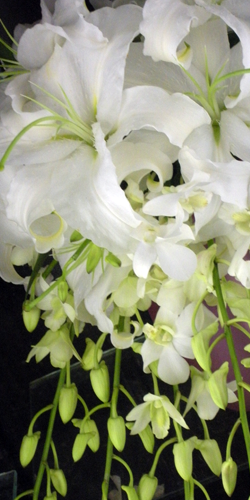Arrangement for a wedding