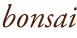 bonsai